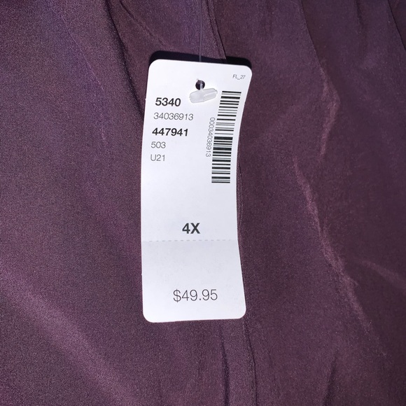 Pennington’s 4-Way Stretch Short ActiveZone Plum Size 4X - Picture 8 of 11